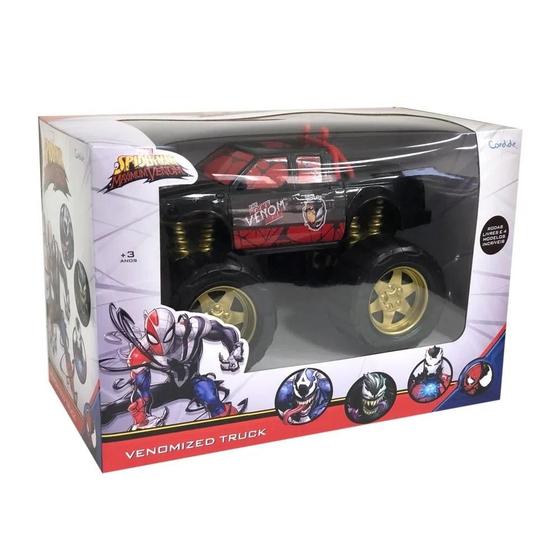 Imagem de Carrinho Roda Livre Venomized Truck Iron Man - Candide