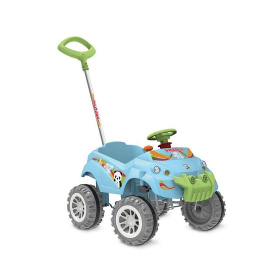 Imagem de Carrinho Smart De Passeio E Pedal Baby Cross Azul Bandeirante 572