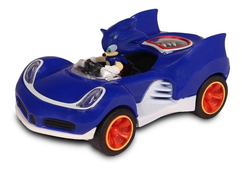 Imagem de Carrinho Sonic r Racing Pull Back Racer Fun F0106-8