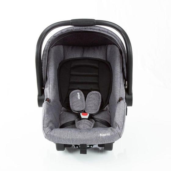 Carrinho de Bebe Infanti Bebê Conforto Epic Lite Trio Cinza Cax00513