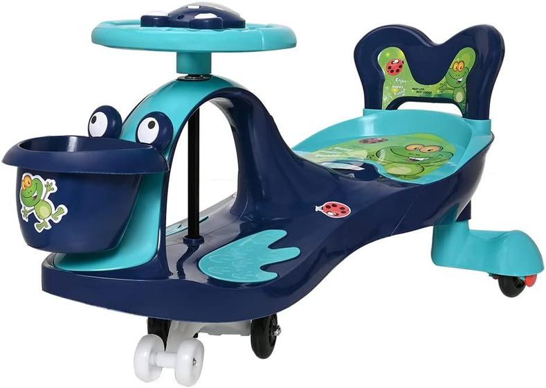 Imagem de Carrinho Zippy Car Animais Divertidos Azul - Zippy Toys