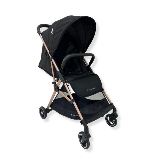 Carrinho de Bebe Premium Baby Zurich Preto e Rosé Carrinho de Bebe Premium Baby Zurich Preto e Rosé