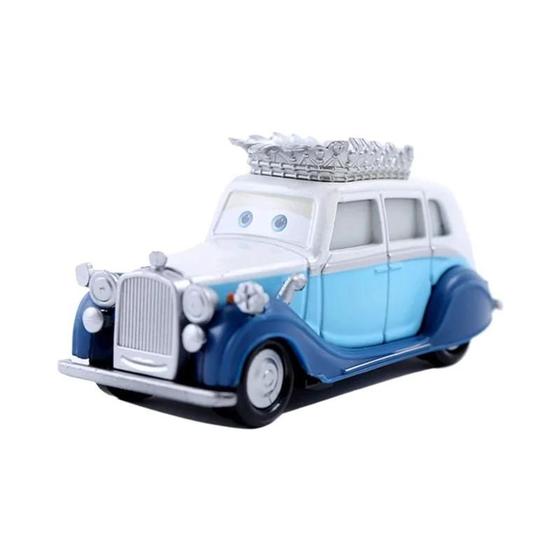 Imagem de Carrinhos Disney Pixar Relâmpago McQueen e Mate - Modelo de Metal Fundido para Crianças