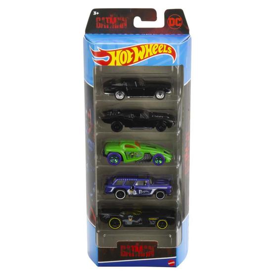 Imagem de Carrinhos Hot Wheels Kit com 5 Unidades Original Coleção Especial Mattel - Hot Wheels