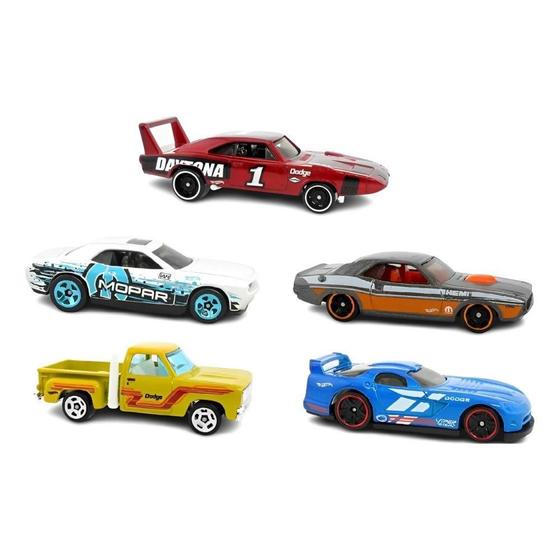 Imagem de Carrinhos Hot Wheels Mopar 1806 com 5 Carros- Mattel