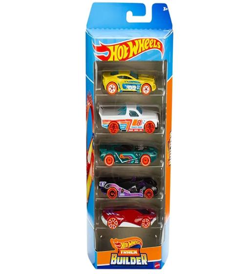 Imagem de Carrinhos Hot Wheels Track Builder/ 5 Carros - Mattel