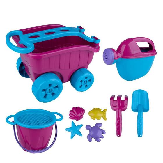 Imagem de Carriola Diver Praia Rosa Divertoys 8285