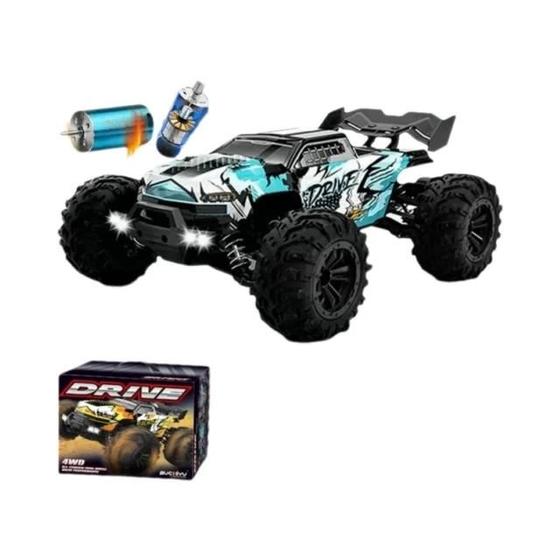 Imagem de Carro 4WD RC De Alta Velocidade 4x4 off Road Drift Racing Brushless Waterproof Truck Brinquedo De