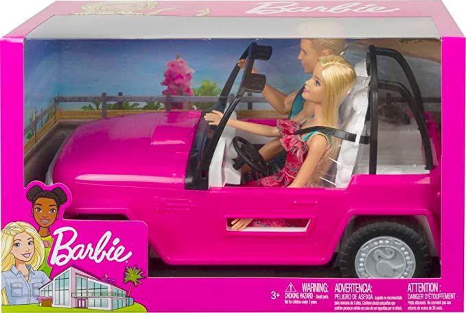 Barbie Doll Barbie Ken Vehiculo Carro Barbie E Ken Veiculo De