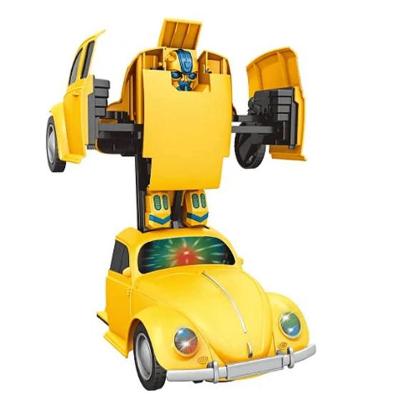 Imagem de Carro Bate e Volta Robô Beatle Transformável Zoop Toys