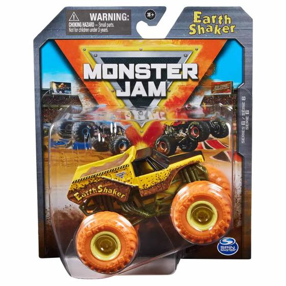 Imagem de Carro Caminhão Monster Jam 1/64 Earth Shaker Multicolorido