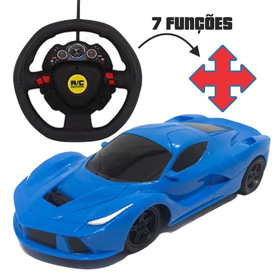 Carro com controle remoto Tiger com 7 funções