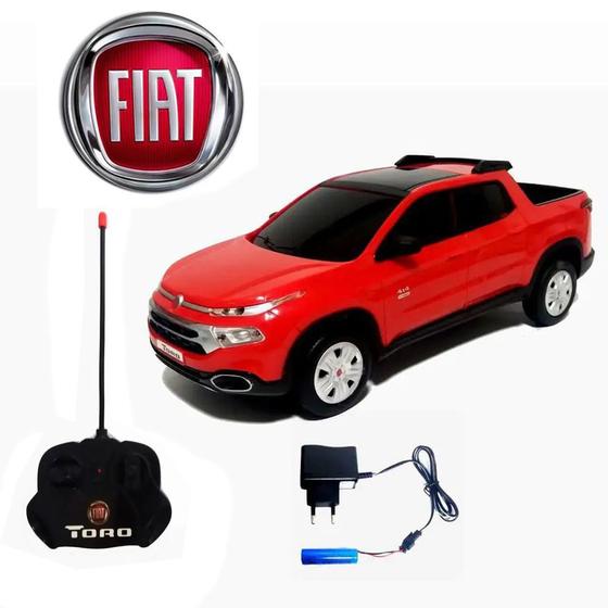 Imagem de Carro Carrinho de controle Remoto FIAT Toro 1/18 Original