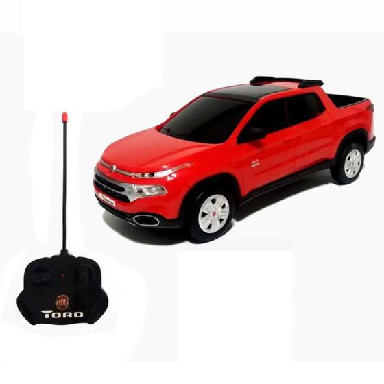 Carro Carrinho De Controle Remoto Fiat Toro 1/18 Original Menor preço em Carro Carrinho De Controle Remoto Fiat Toro 1/18 Original