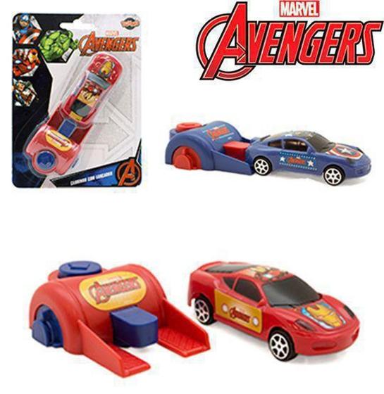 Imagem de Carro com lancador vingadores/avengers colors na cartela - Toyng