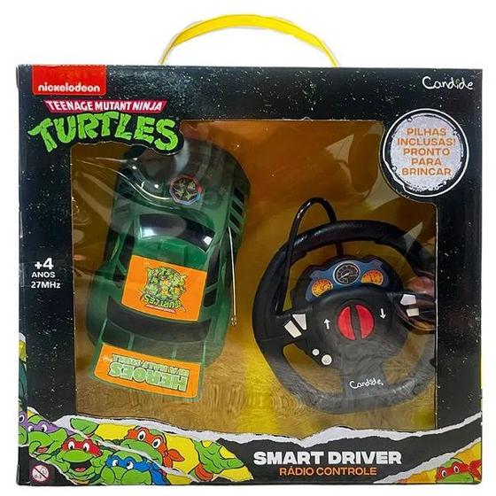 Imagem de Carro Controle Remoto SMART Driver Tartarugas Ninja C/R 3 Funções Candide