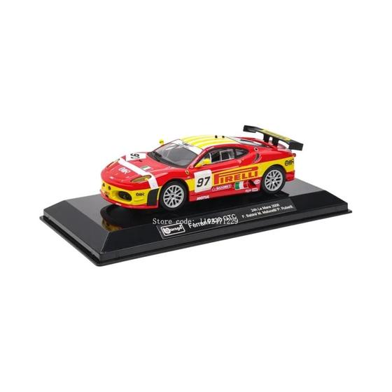 Imagem de Carro de Brinquedo Ferrari 499P Le Mans 2022 - Escala 1:43 - Bburago