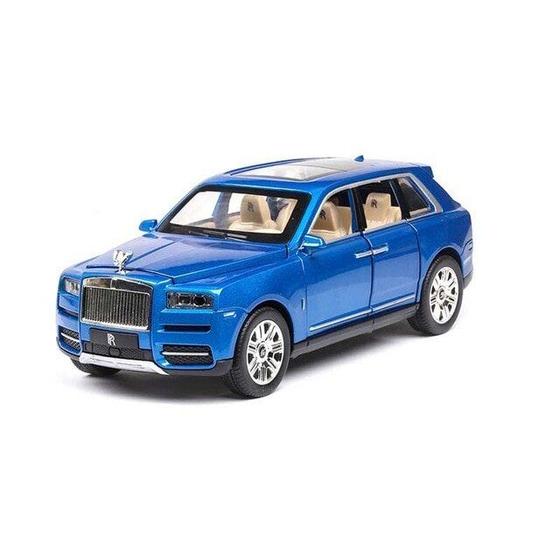 Imagem de Carro de brinquedo fundido sob pressão Wokex 1/24 Alloy Rolls Royce Cullinan SUV