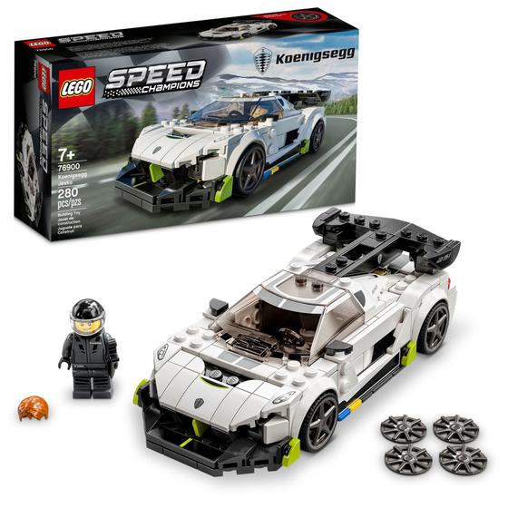 Imagem de Carro de brinquedo LEGO Speed Champions Koenigsegg Jesko 76900 para crianças