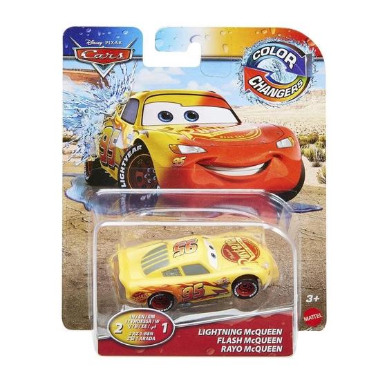 Imagem de Carro de brinquedo Mattel Disney Cars Color Changer Cruisin McQueen