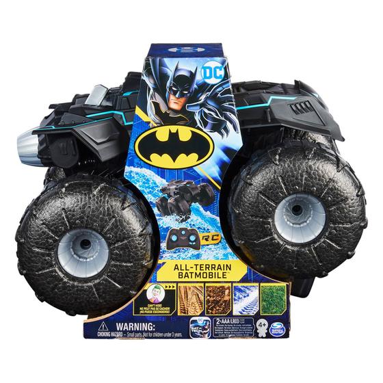 Imagem de Carro De Controle Remoto Anda Na Água 35cm - Batmóvel Batman