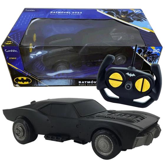 Imagem de Carro de Controle Remoto Batman Rc7 Func Recarregável Candide