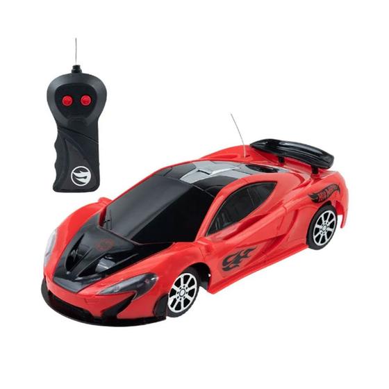 Imagem de Carro De Controle Remoto Candide Hot Wheels Dreamer 3 Funcões Vermelho