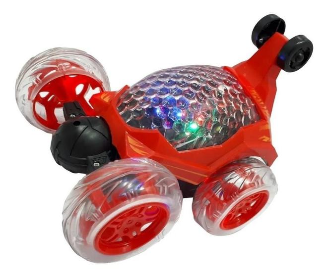 Imagem de Carro De Controle Remoto Crazy Recarregavel Vermelho DmToys