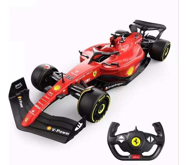 Imagem de Carro De Controle Remoto Ferrari F1-75 1/12 48cm