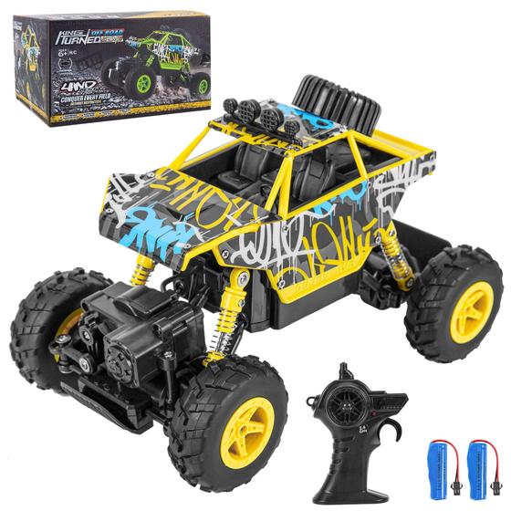 Imagem de Carro de Controle Remoto Lumiparty 4WD Off-Road - Brinquedo para Crianças