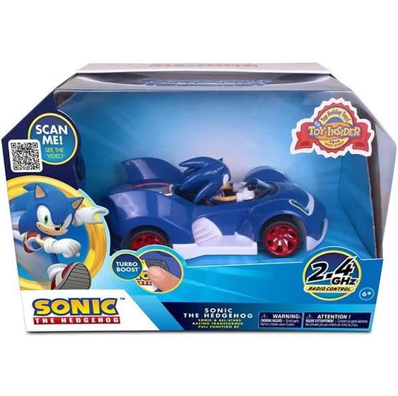 Imagem de Carro de Controle Remoto Sonic Pull Back Mod.2 - Fun F0106-1