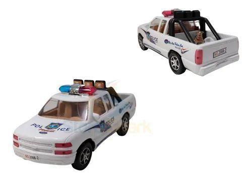 Imagem de Carro De Polícia Carrinho Com Som E Luz, Bate E Volta PICK-UP - toys