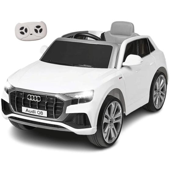 Imagem de Carro Eletrico Belfix Audi Q8 12V com Controle Remoto Branco