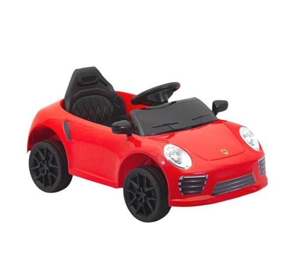 Imagem de Carro Elétrico Infantil Esportivo 12V Vermelho - Bang Toys