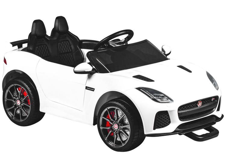 Carro Elétrico Infantil Jaguar Branco Bandeirante Menor preço em Carro Elétrico Infantil Jaguar Branco Bandeirante