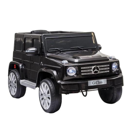 Carro Elétrico Infantil Mercedes Benz G500 2 Portas Preto Preto Com Controle Remoto - Bel Fix Menor preço em Carro Elétrico Infantil Mercedes Benz G500 2 Portas Preto Preto Com Controle Remoto - Bel Fix