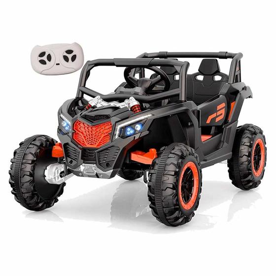 Imagem de Carro Elétrico Infantil - UTV - 12v - Preto - Bandeirante