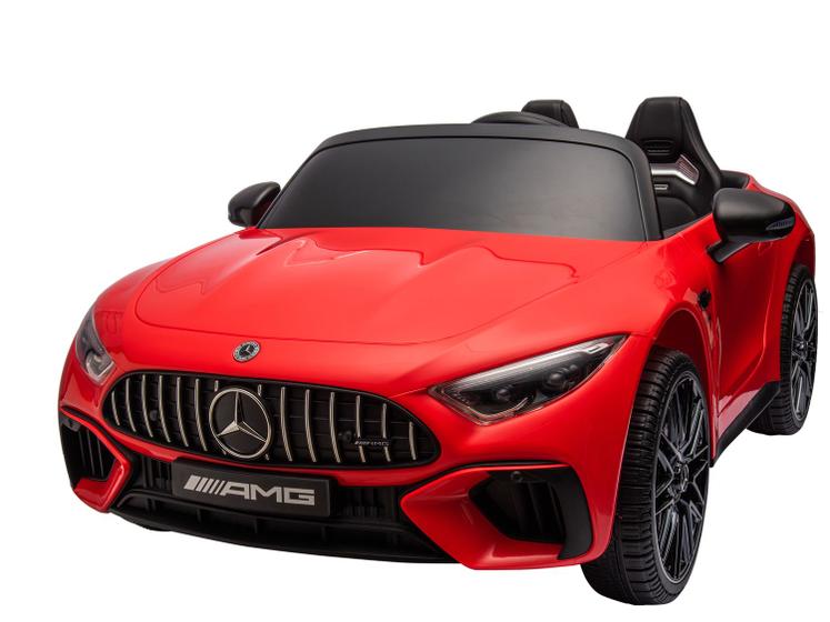 Imagem de Carro Elétrico Infantil Vermelho Mercedes 