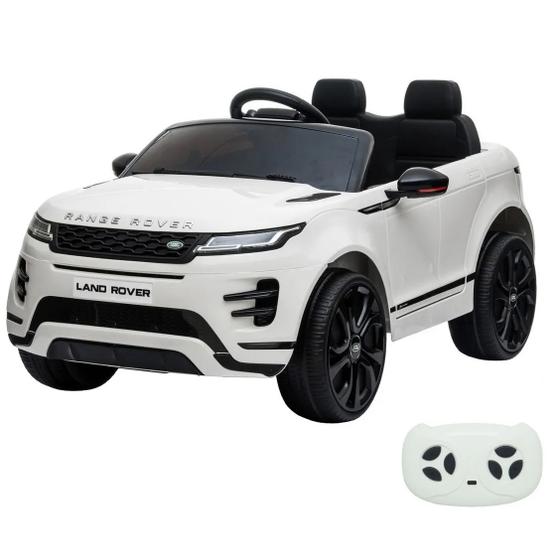 Imagem de Carro eletrico land rover evoque branco 12v - importway