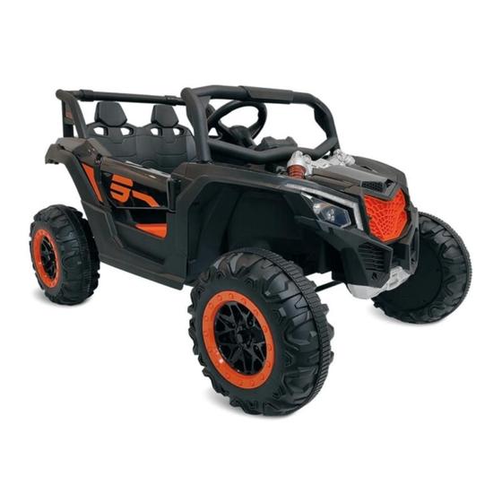 Imagem de Carro Elétrico UTV R/C 12V Preto Bandeirante 