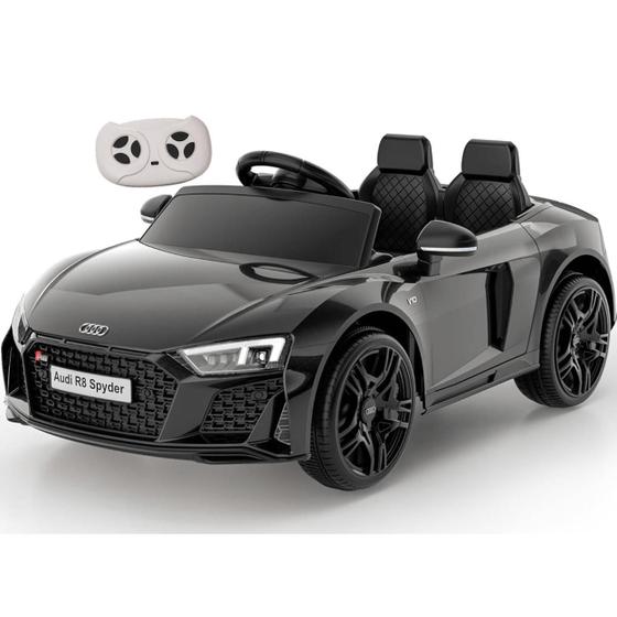 Imagem de Carro Eletrico Zippy Toys Audi R8 Spyder 12V com Controle Preto