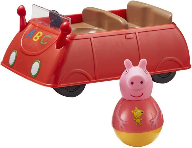 Imagem de Carro Familia Peppa Pig com Peppa Weebles