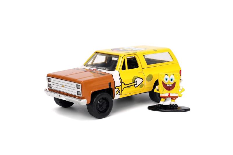 Imagem de Carro Fundido Jada Toys - Bob Esponja e o Chevy Blazer de 1980