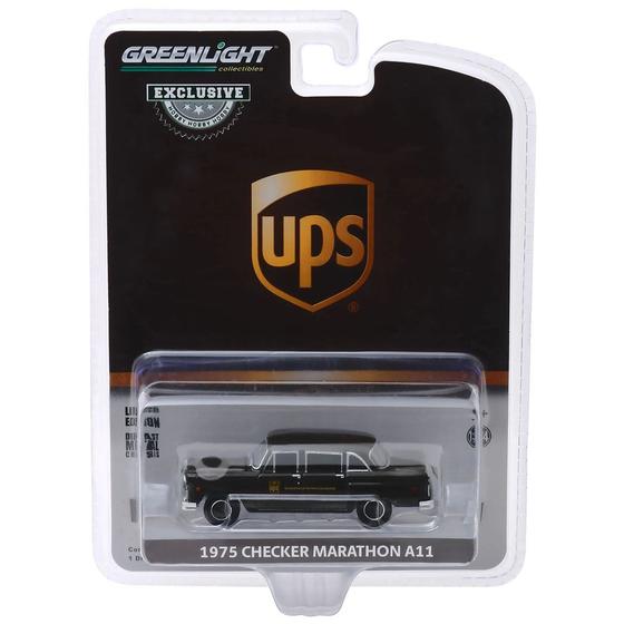 Imagem de Carro Greenlight Checker Marathon 1975 A11 Escala 1/64 30128