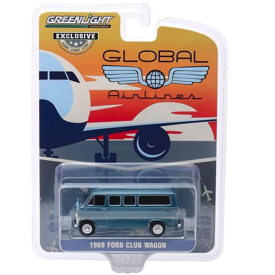 Imagem de Carro Greenlight Hobby Ford Club Wagon Escala 1/64 (30129)