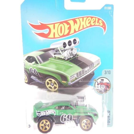 Imagem de Carro Hotwheels 69 Camaro Z28 Lacrado