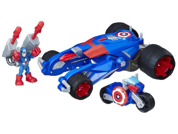 Imagem de Carro-Lançador Marvel Playskool Heroes Hasbro