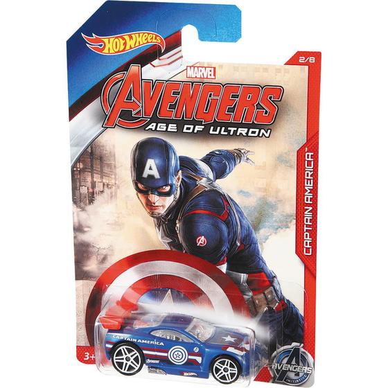 Imagem de Carro Marvel Avengers 2 Hot Wheels CGB81 Mattel Sortido