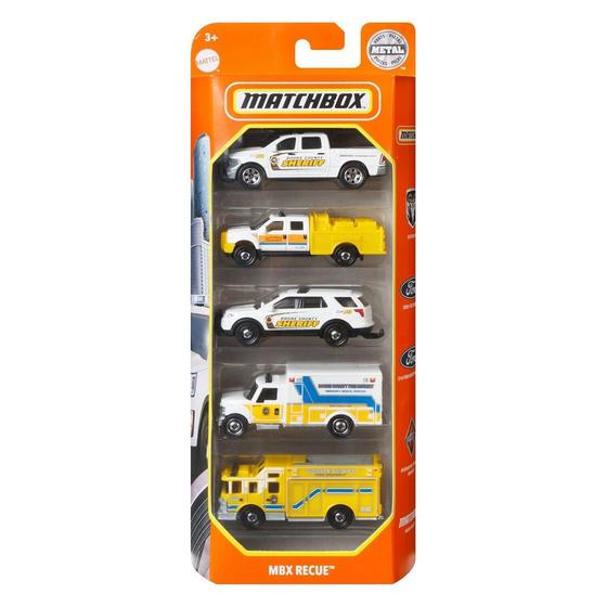 Imagem de Carro Matchbox Mattel Sortidos 5 Unidades C1817