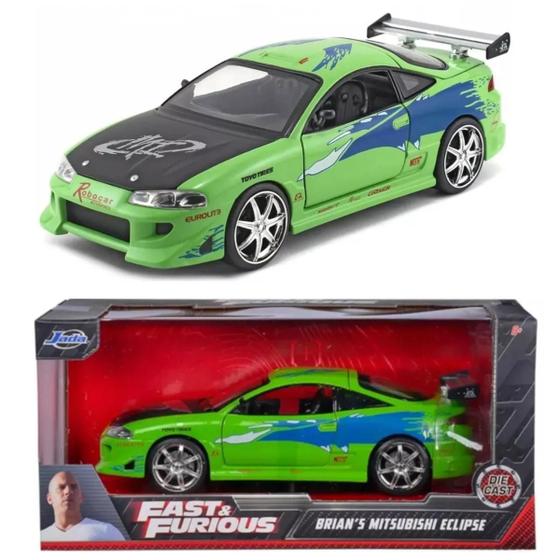 Imagem de Carro Miniatura Velozes E Furiosos 1:24 Mitsubishi Eclipse